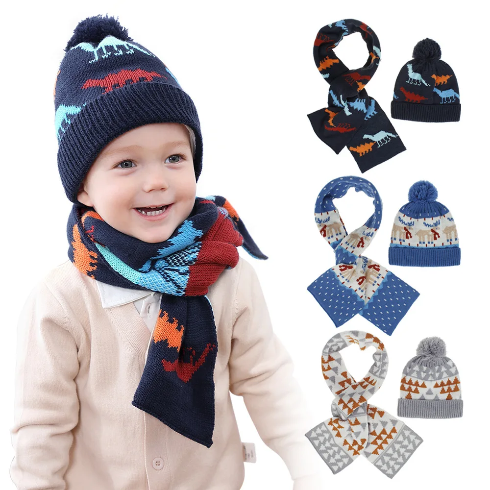 Autumn And Winter Warmth  Male And Female Christmas Gifts Cartoon Children Hat