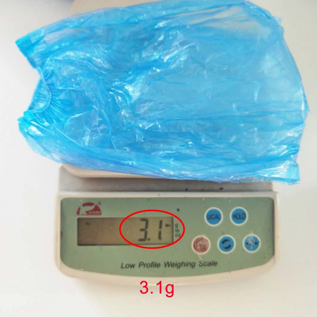 Продажа с завода, одноразовый водонепроницаемый пыленепроницаемый полиэтиленовый рукав для кухни, продуктов, чистой комнаты