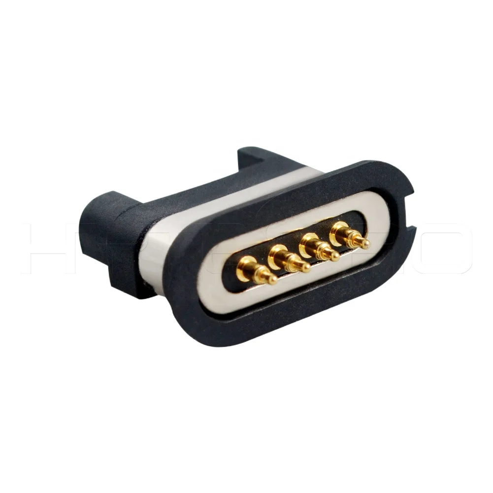 HytePro 4pins charging magnetic breakaway power battery connector for electronics