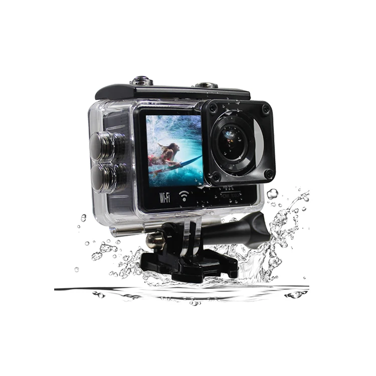 New Real 4K 60FPS 24MP Outdoor Wifi Sport Action Camera Waterproof Cam for go pro 10 style