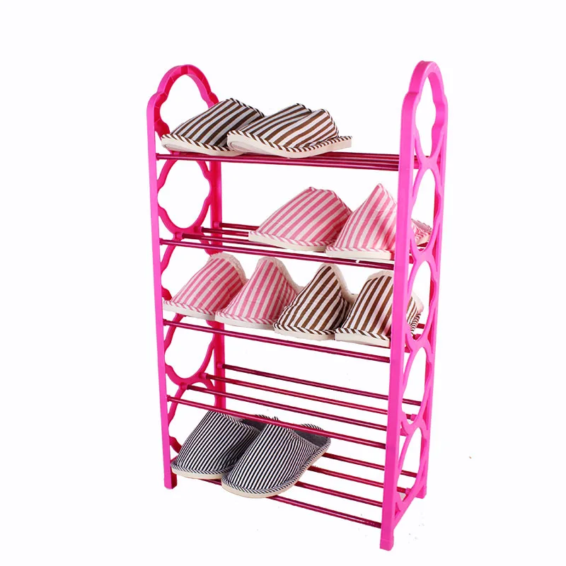 Factory wholesale cheap five-layer simple assembly plastic shoe
