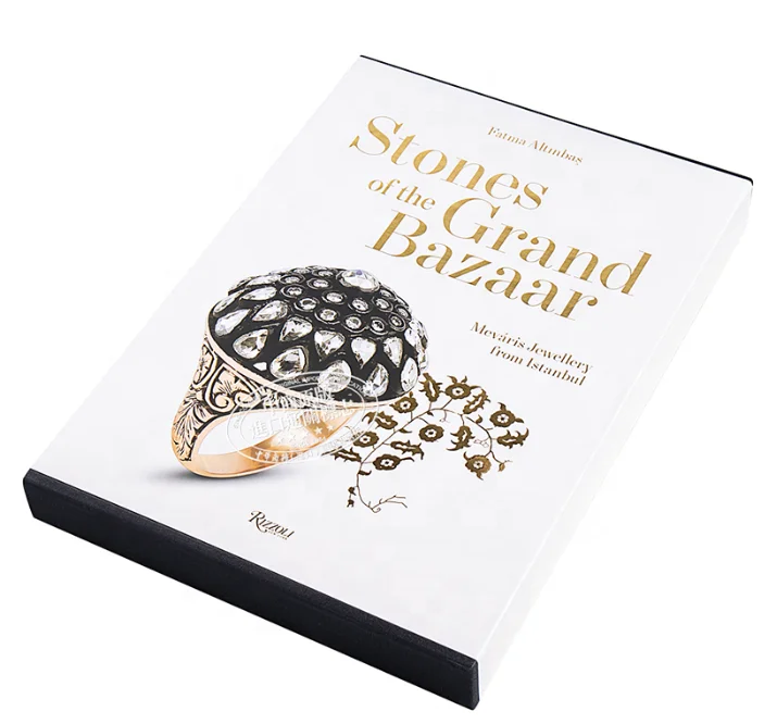 Gold Jewelry Catalog Brochure Design and Decoration book Printing