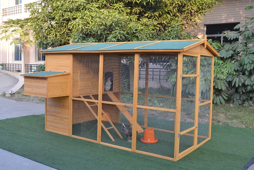 wooden extra large run chicken coops