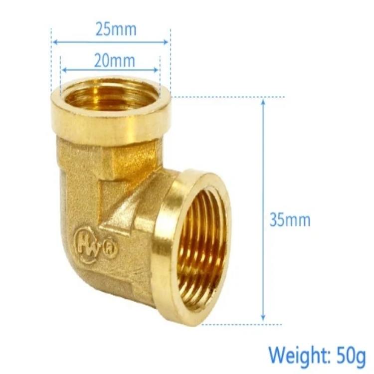Wholesale high quality factory supply 1/2 inch brass pipe fitting cooper fitting connector 1/2inch-1inch