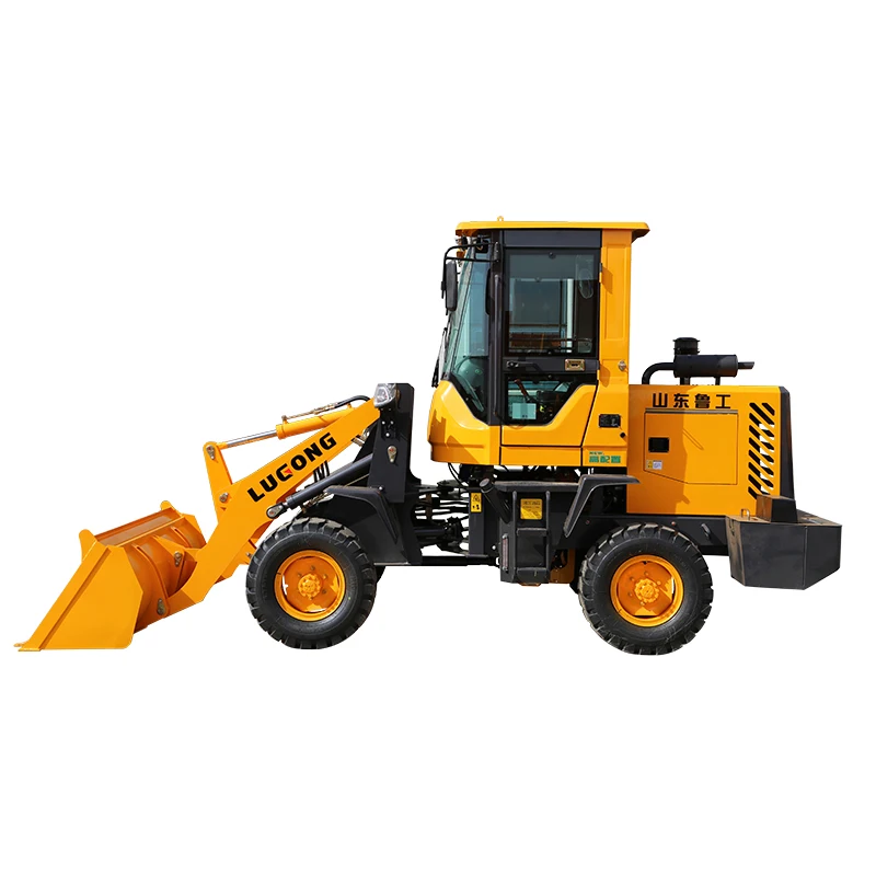 Lugong minilader china roc correxion huafeng low loader