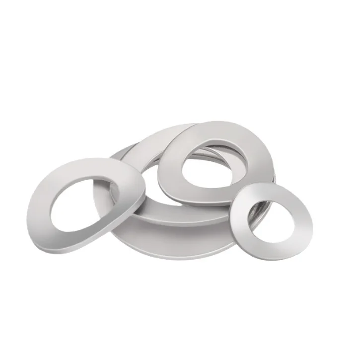 Custom Stainless Steel Wave Saddle Elastic Spring Washer Waveform Flat Washer Wave Spring Washers