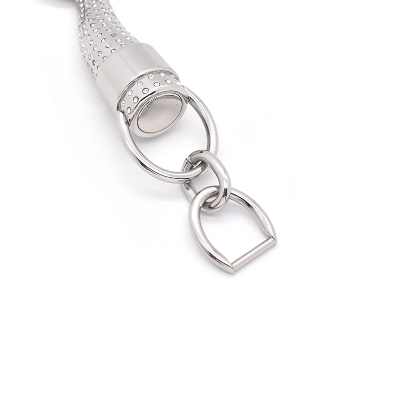 Cool Keychain 73mm Pepper Shape Diamond Metal Bag Charm Pendant for Bag Decoration