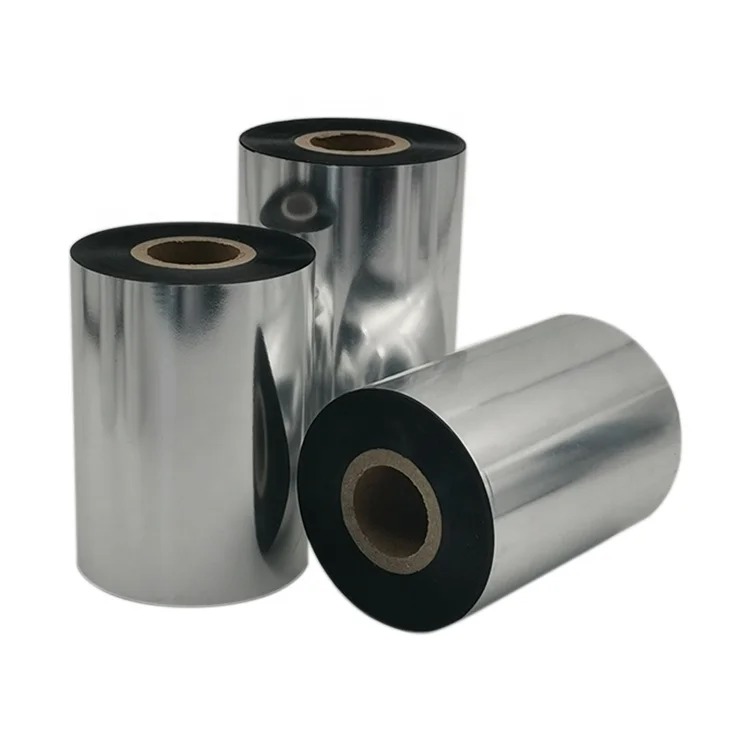 Factory Direct thermal transfer printing wax ribbon barcode paper ttr tto printer ink roll