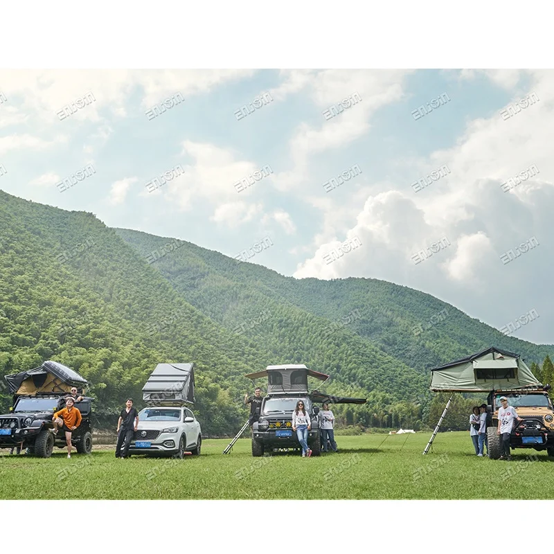 ENJOIN 4X4 Aluminum 4x4 offroad equipment foxwing awning outdoor camping for SUV and Truck popular 270 awning poleless tent