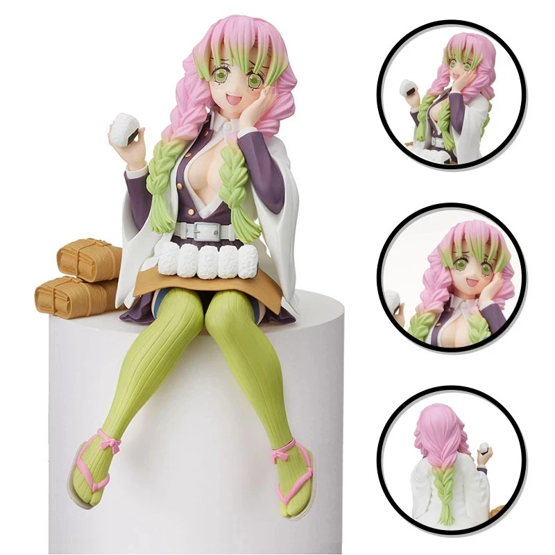 14 Styles Demon Slayer Kimetsu No Yaiba Kamado Tanjirou Nezuko Zenitsu Giyuu Inosuke Kochou Kanawo Eat Rice Anime Action Figure