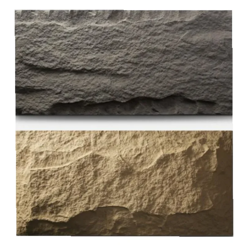 2024 Chengze Factory new year sell PU roca de  wall panel stone board