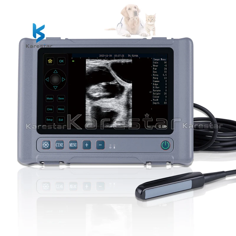Handheld Digital Veterinary Waterproof Ultrasound Horse Cow Pregnancy Animals Portable Device vet ultrasound