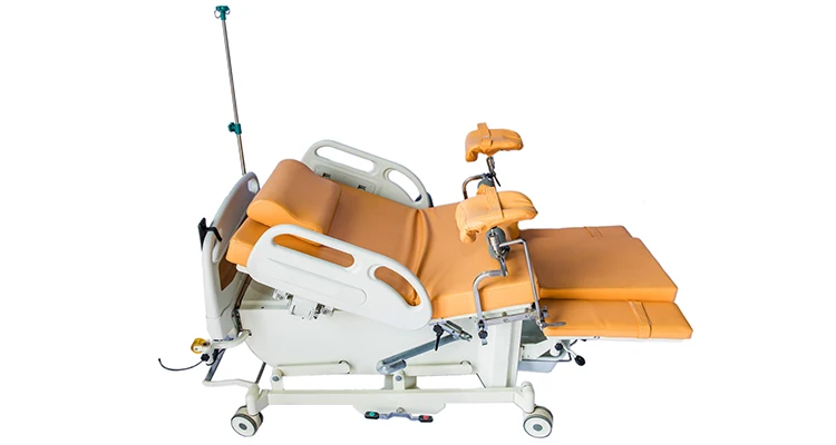 Hospital Medical Equipment Portable Obstetric Gynecological Examination Delivery Table