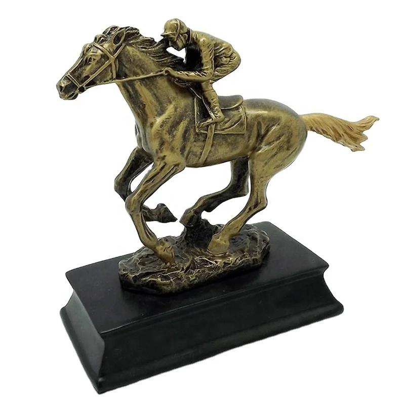 Horse racing trophy