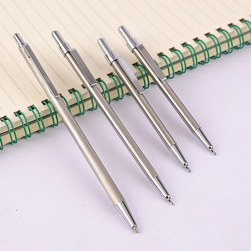 Механический карандаш с ластиком серебристый автоматический для школьных принадлежностей 0 7 мм