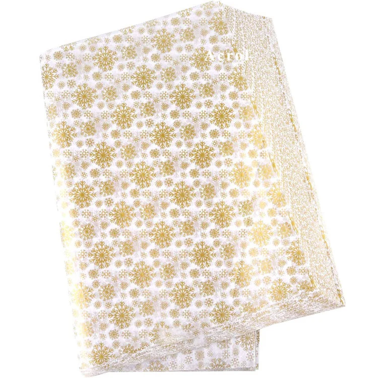 Custom Designed Cream Nude Pink Peach Wrapping Tissue Paper With Logo Wrapping Paper Sheets For Clothes Gift Packaging