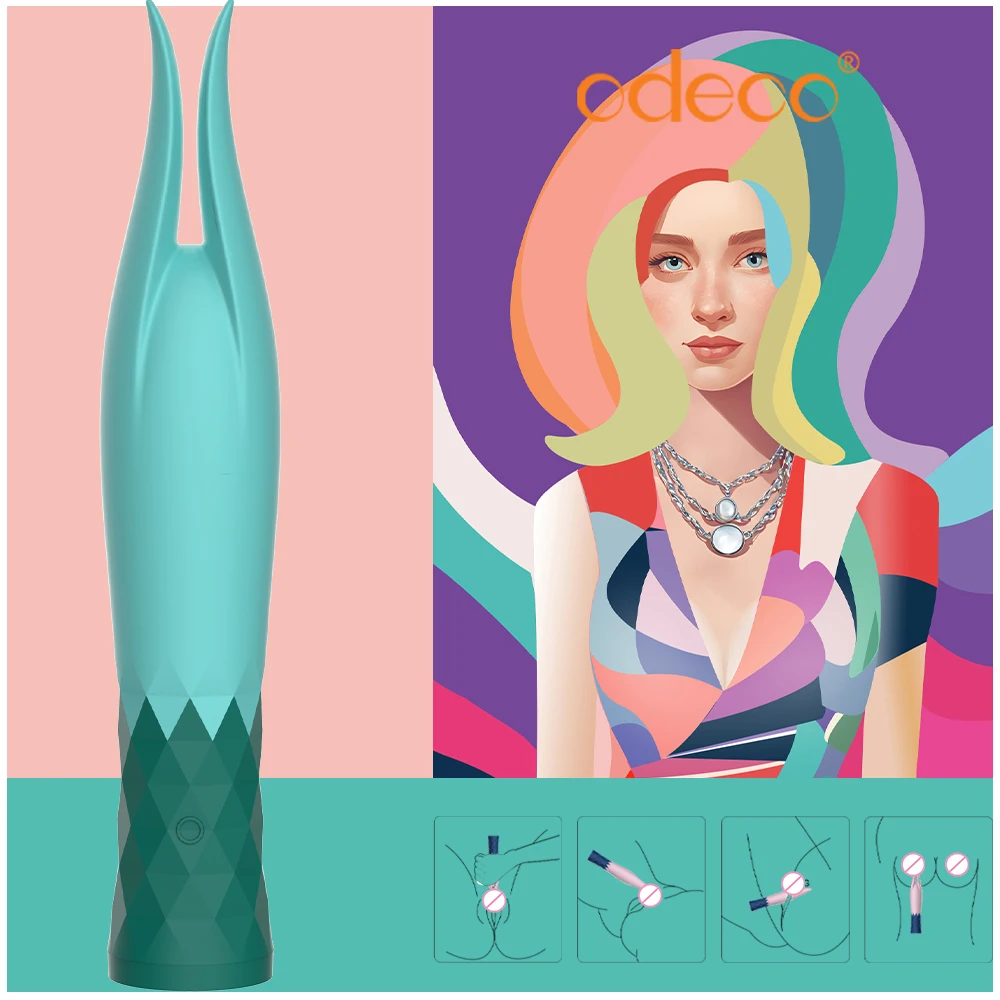 Odeco powerful adult women mini size bullet vibrator stimulation massage sex toy vibrators for women