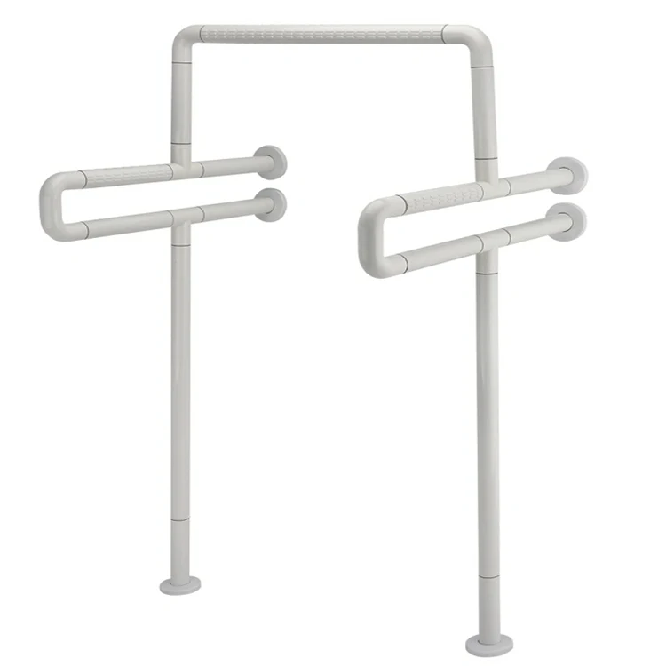 YJL-8807-3 Пластиковые роликовые Подпятники пластиковые писсуар ручки безопасности Туалет ABS адвокатское сословие Самосхвата предварительно окрашенная оцинкованная сталь) с низкой