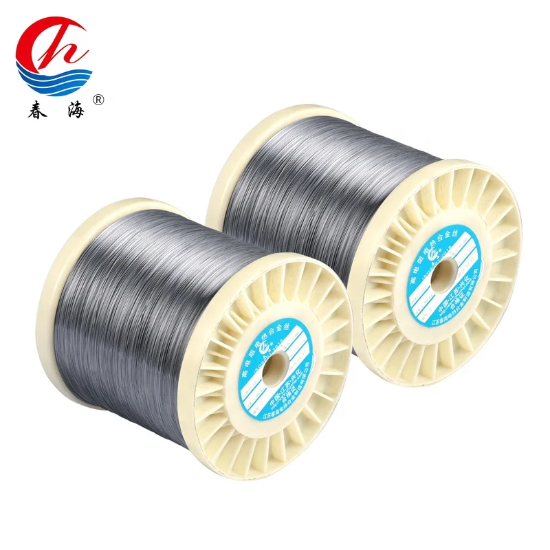 high temperature 0cr25Al5 thermal resistance alloy wire iron chrome aluminum heating element wire