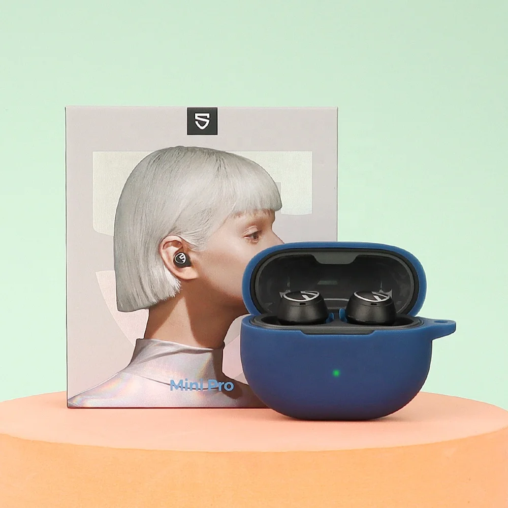 Wholesale price for SoundPEATS Mini Pro wireless headset accessories earbuds Case Silicone for SoundPEATS Mini Pro case cover
