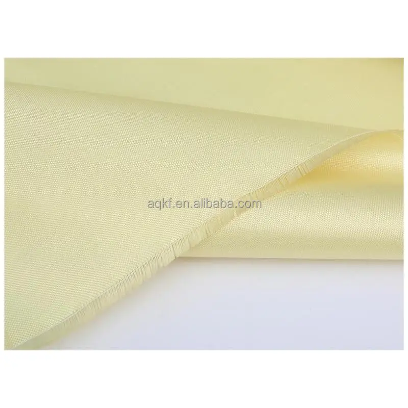 1000D340G plain twill bi-directional braided flame retardant kevlar fabric