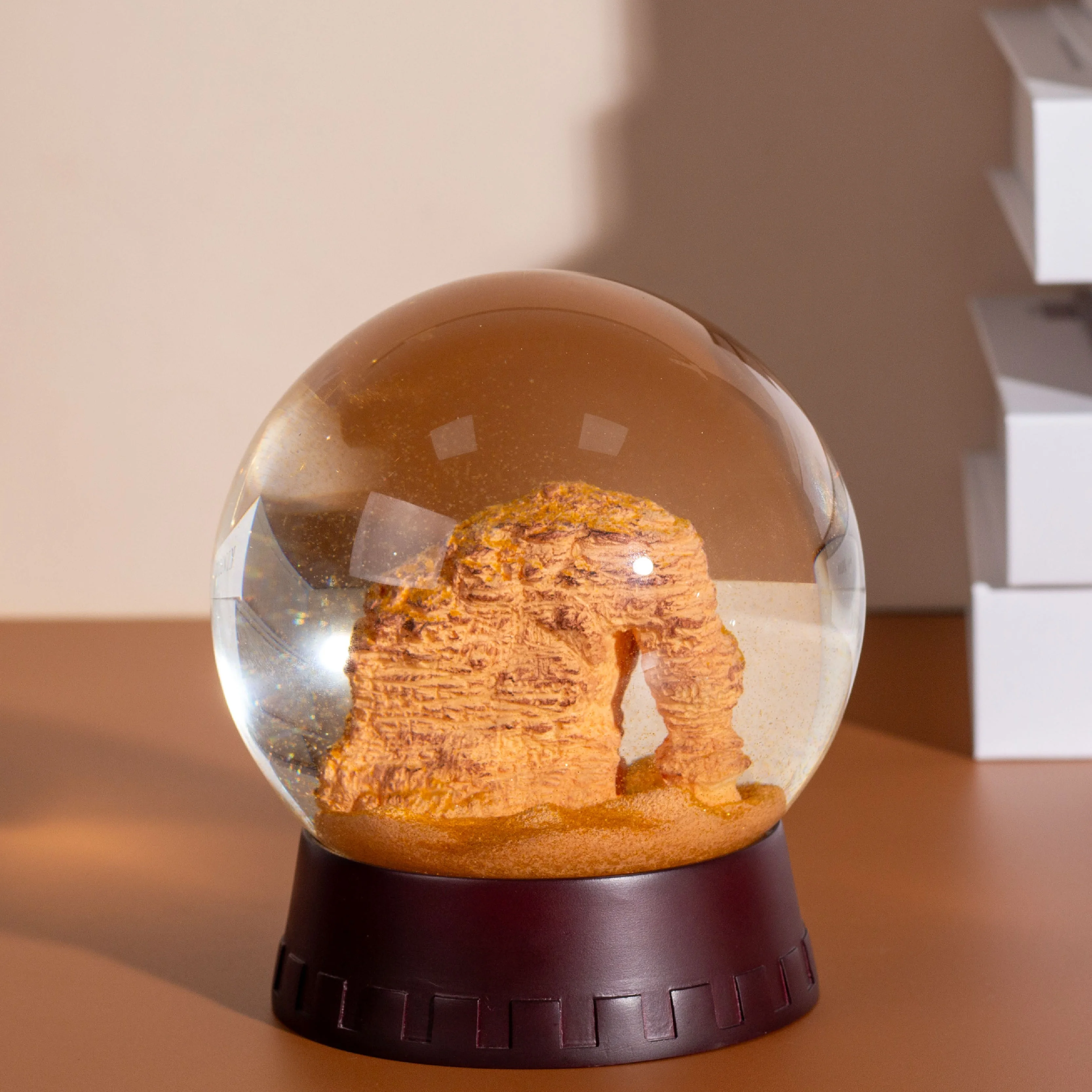 Saudi Arabia Snowball Decoration Scenery desert souvenirs Snow globe collection halloween decor