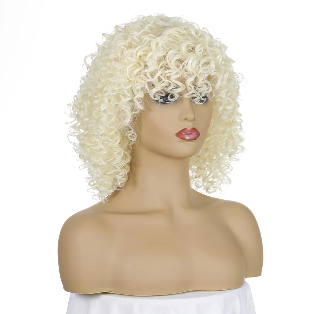 
Hot Selling Wholesale Hair fashion Hair Full Lace Curls Wig 