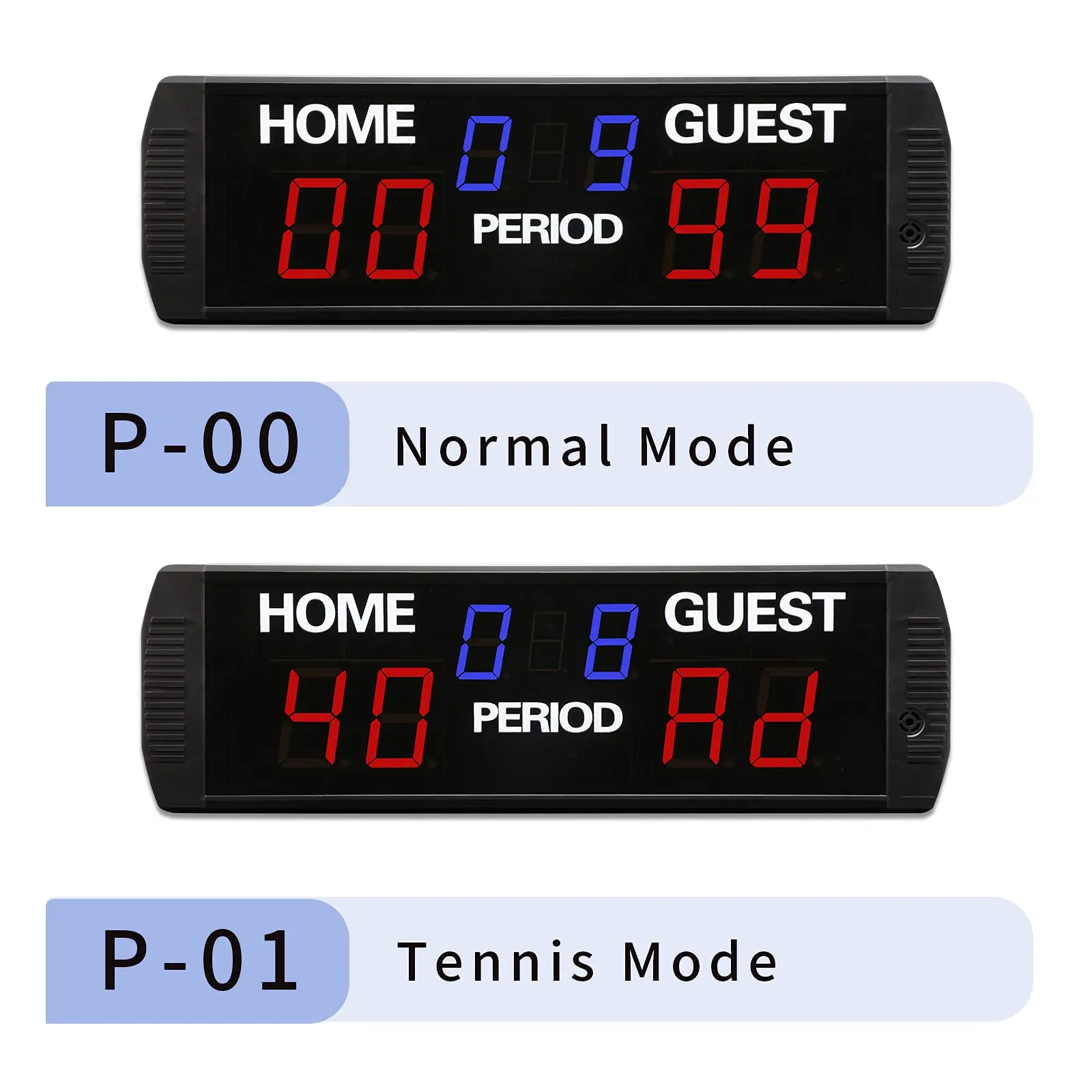 New Design Digital Portable Mini Remote Control Golf Scoreboard Small Electronic Score Board for Basketball Soccer Tennis