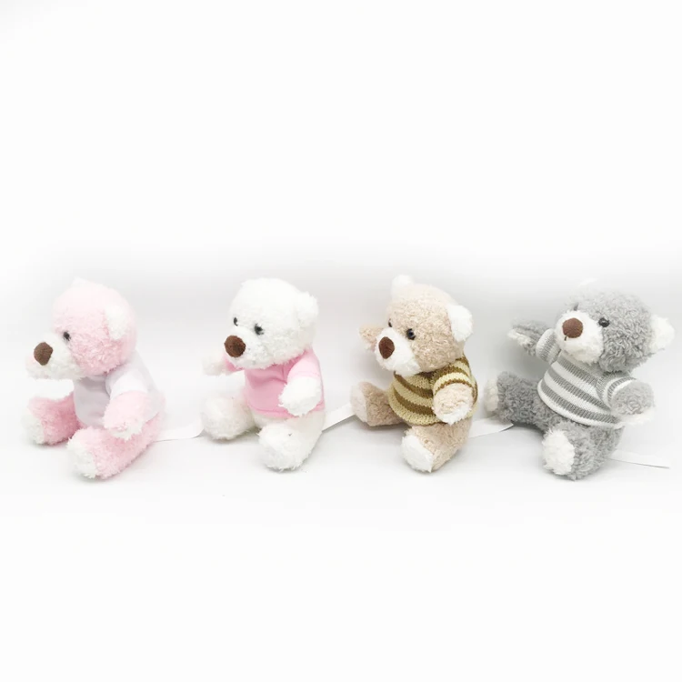 sweaters cute plush bear doll stuffed bear cuddle doll mini teddy bear