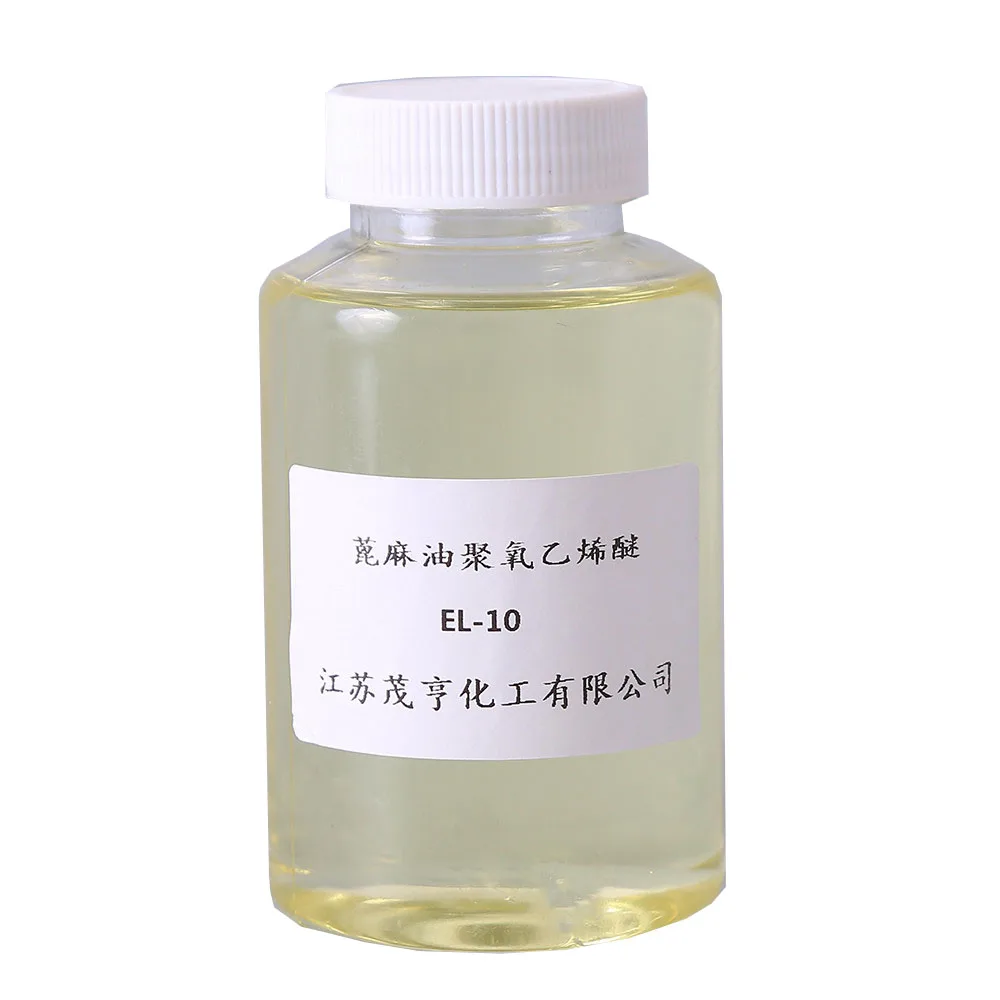 
Non-ionic Surfactant Castor Oil Ethoxylated El 10 Cas No.61791-12-6 Polyethyleneglycol Castor Oil 