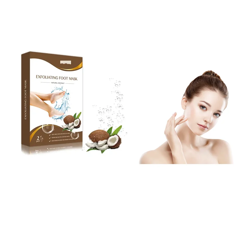 2023 OEM Foot Peel Mask Peeling Away Calluses  Custom Private Label Foot Mask Foot Skin Care