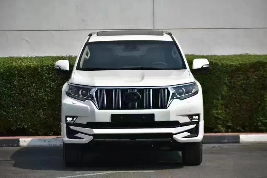 New Design HOT!! 2023 PD FJ150 body kit bumper lip facelift conversion For Toyota Prado 2018-On FJ150