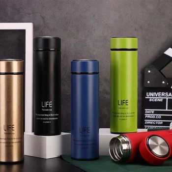 New 2024 Double Wall Insulated Tea Infuser Water Bottle