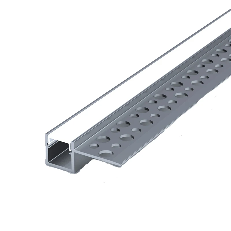 led light strip ceiling diffuser channel extruded aluminum  channel profile