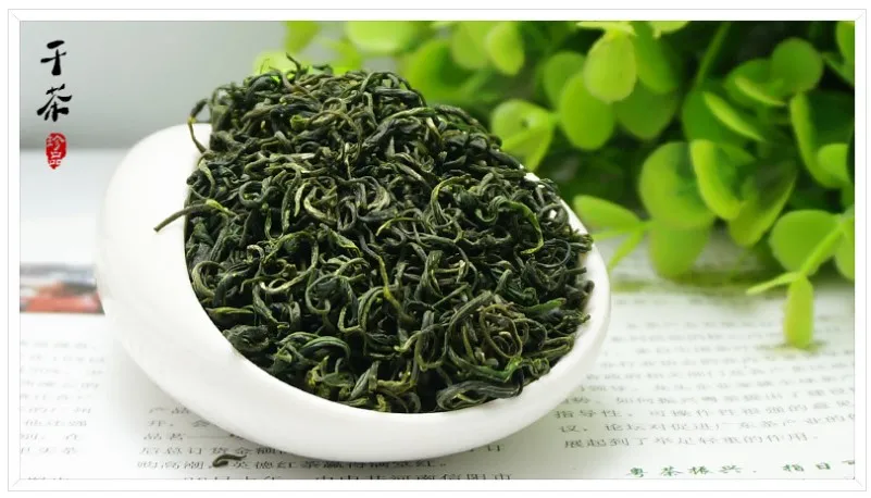 Good quality fragrant roll  green tea