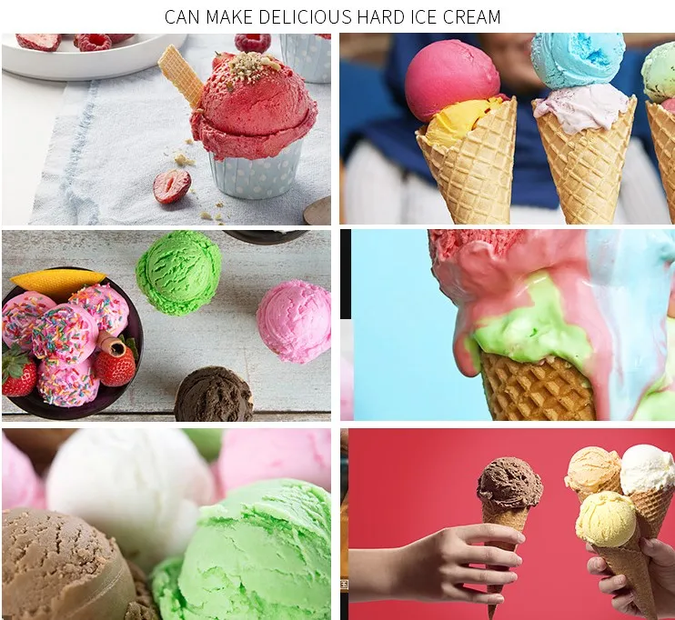 48L/H Gelato Machine Hard Ice Cream Machine Batch Freezer Italian Ice Cream Machine For Business