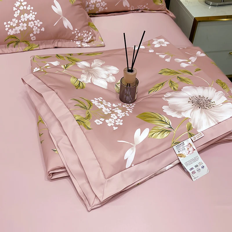 Ethiopian Traditional Saba Telet customized design 3D printing bedding setduvet cover set with pillowcase Custom Print Duvet