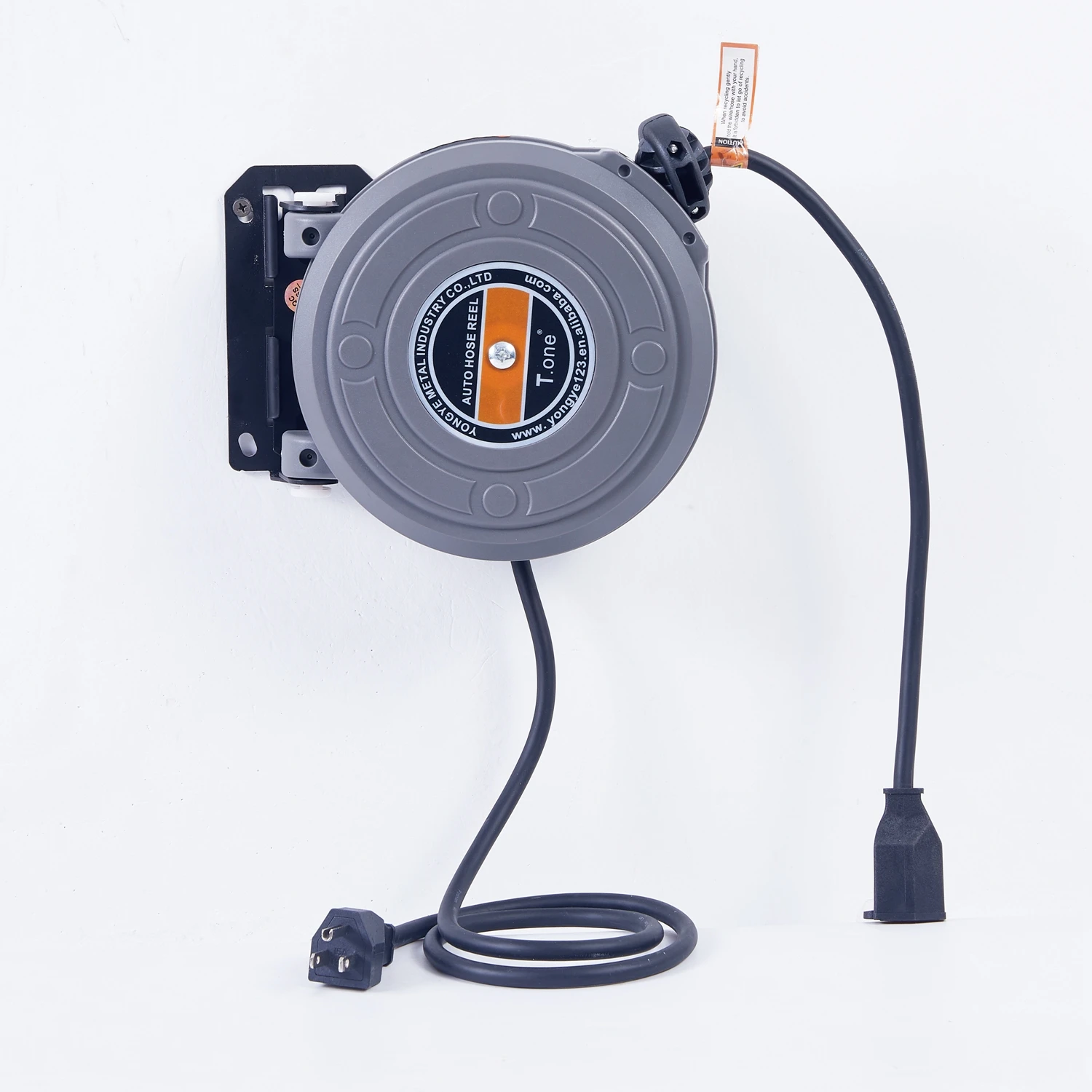 Garden Automatic Mini Retractable Hose Reel Cable Electric Hose Reel Wall Mounted Car Wash Electric Hose Reel