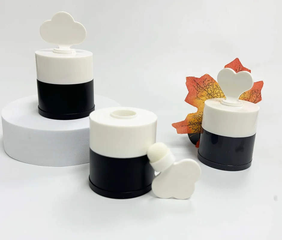 Empty Plastic High Quality Jar For Hairline Powder Hair Shadow Powder concealer powder cushion bottle