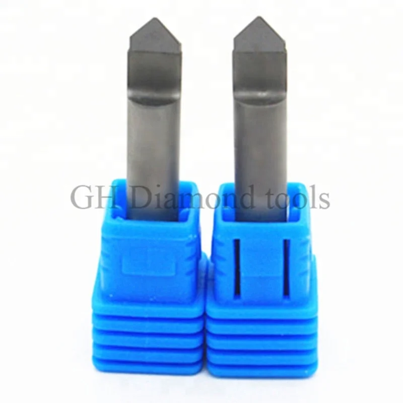 Wholesale CNC Diamond V router bits PCD engraving tool for carving stone marble granite
