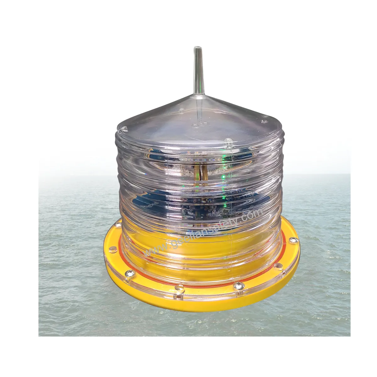High quality Red color Solar boardwalk Led Lantern Marine light Marker Signal Light