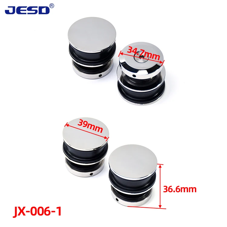 Hotel Apartment Bathroom Glass Door Stain Stainless Steel 304 Frameless Glass Sliding Door Kit Shower Door Hardware