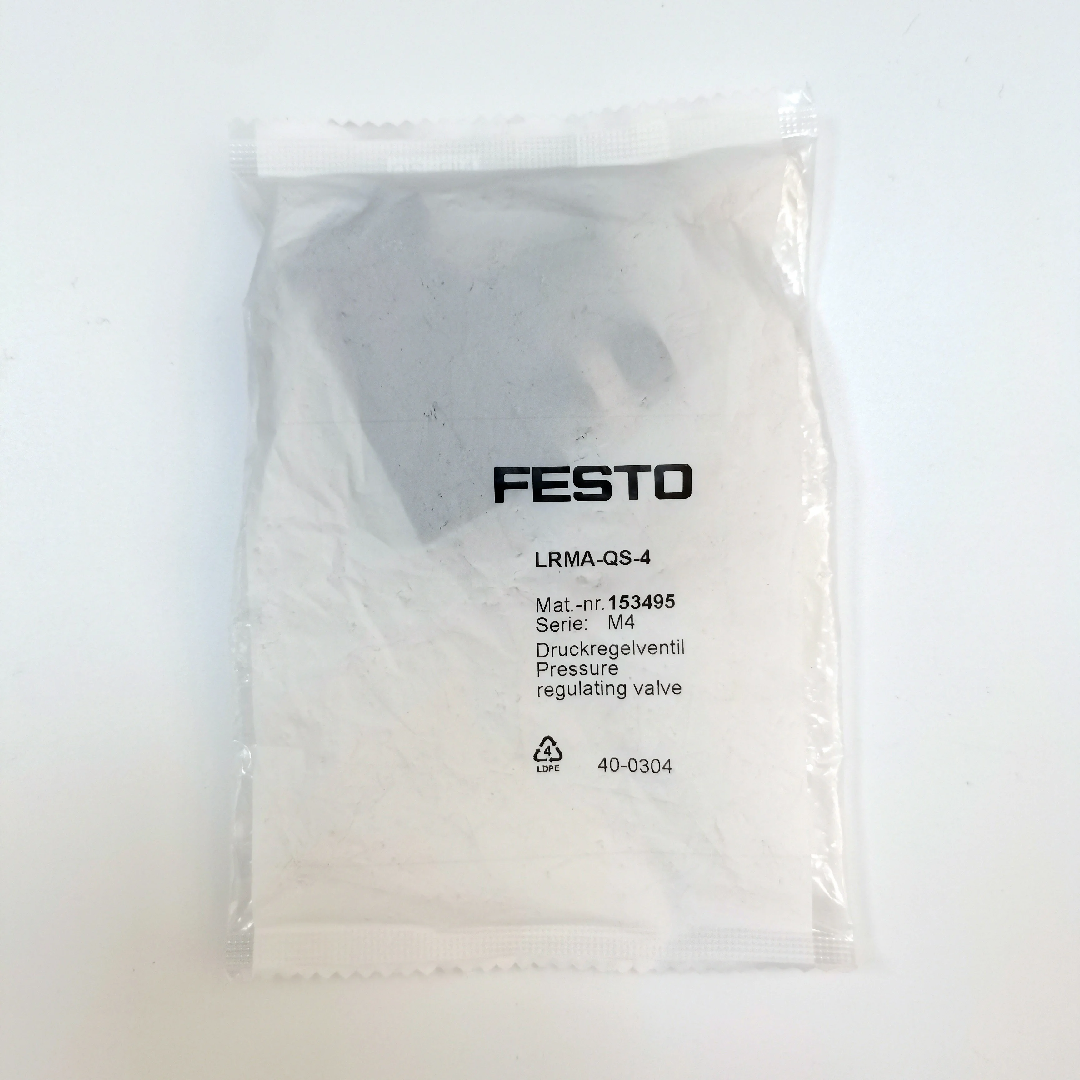 FESTO 153495 регулятор давления LRMA-QS-4 клапан