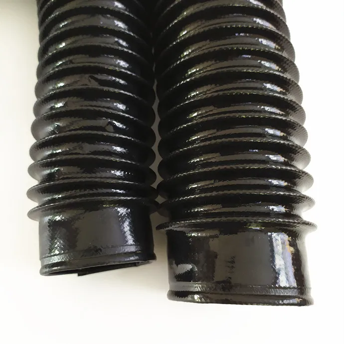 Screw Round Bellows  Flexible Rubber Boots Bellows telescopic loading bellows