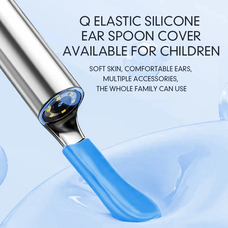 Wi-Fi визуальная Ушная Ложка Мини 1080P Hd камера 3 5 мм 5mp Электрический Очиститель для удаления ушной воска