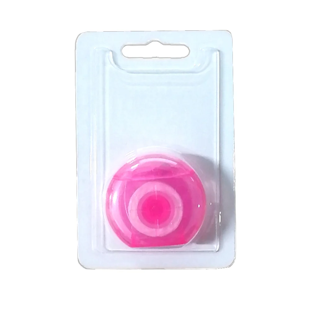 Mini Circular Shape Card Dental Flosser Vegan Super Floss for Oral Care Mint Flavored Disposable Toothpicks for Teeth Cleaning