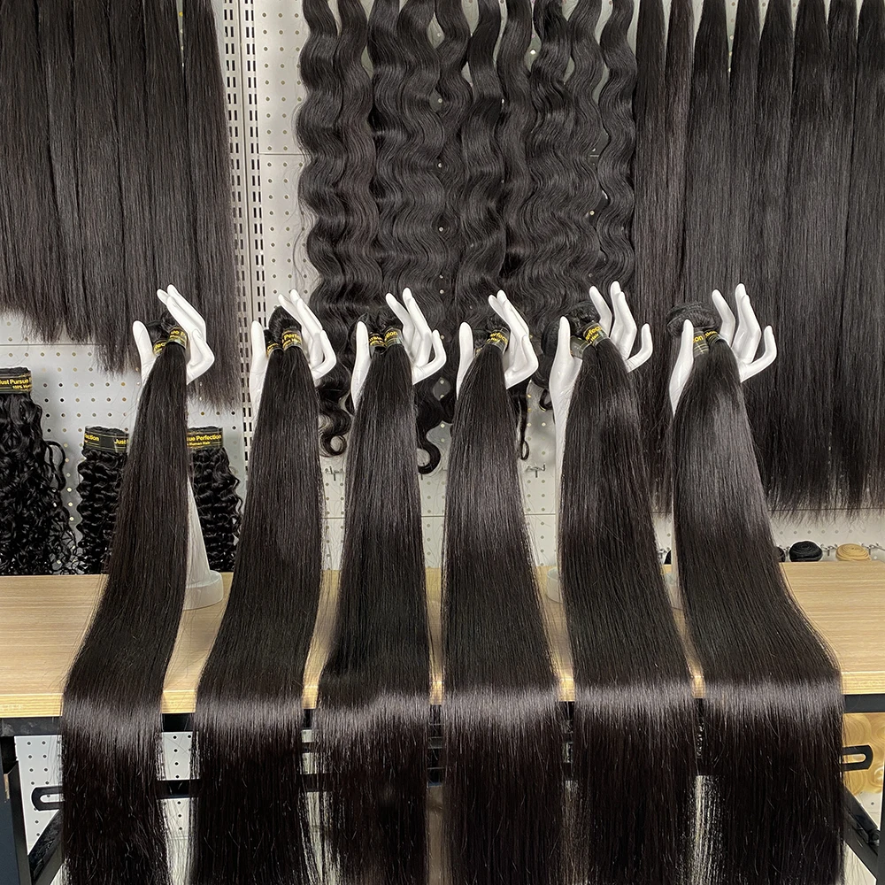 JP Raw remy hair vendors for human hair bundles,virgin cuticle aligne hair bundles,virgin remy double drawn virgin hair bundles