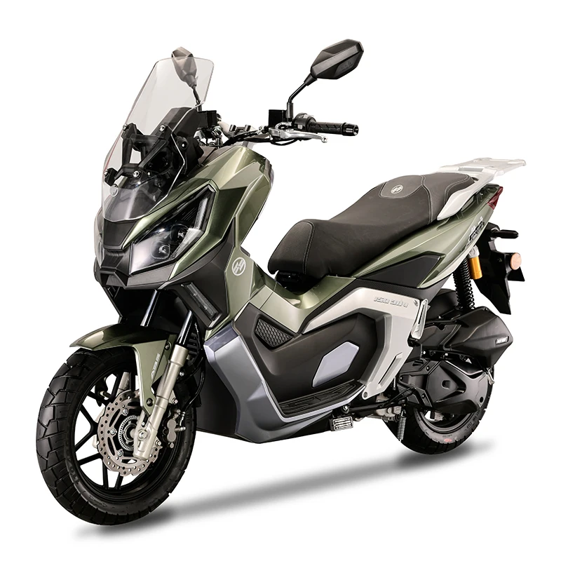 China New 4 Stroke Air Cooling Motorcycle Mopeds 150cc Gas Scooters Wholesale