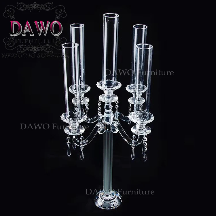 DP-115 table candelabra wedding crystal centerpieces for wedding