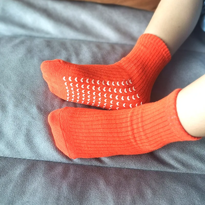 Jump customized Anti-Slip Colorful Cotton Socks Trampoline Playground Hospital Slipper Grip Trampling Sock For Baby Kids